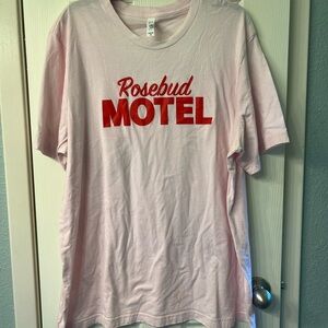 Bella Canvas Pink Rosebud Motel Tee